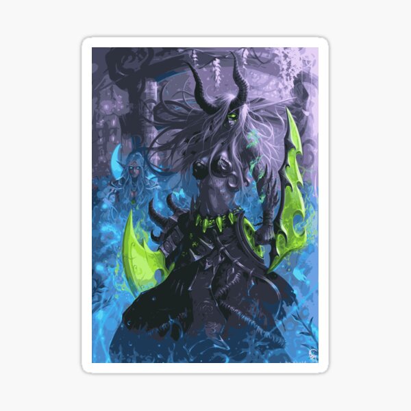 Night Elf Demon Hunter Sticker For Sale By Stickersauce Redbubble 2270