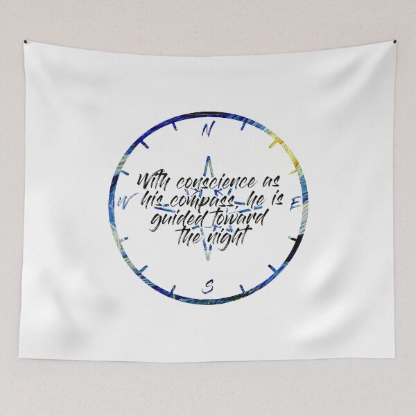 Item preview, With Conscience as his compassStarry Night designed and sold by Gracie-Sings.