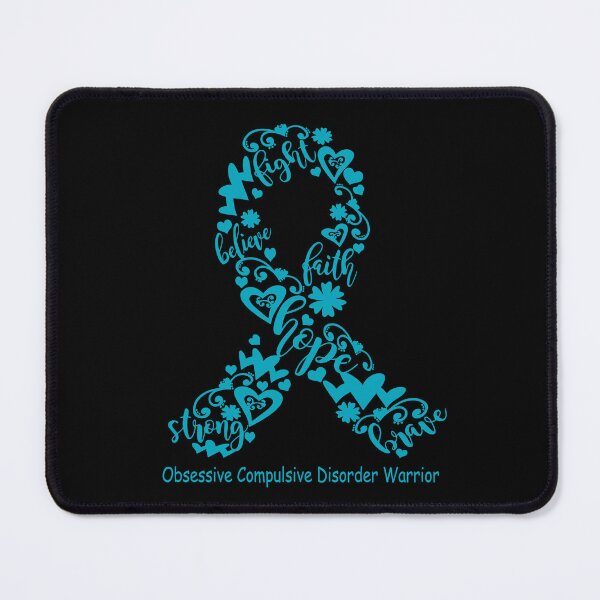 Item preview, Obsessive Compulsive Disorder Warrior - Obsessive Compulsive Disorder Ribbon Strong Hope Believe Fight Faith Brave designed and sold by CansellBar.