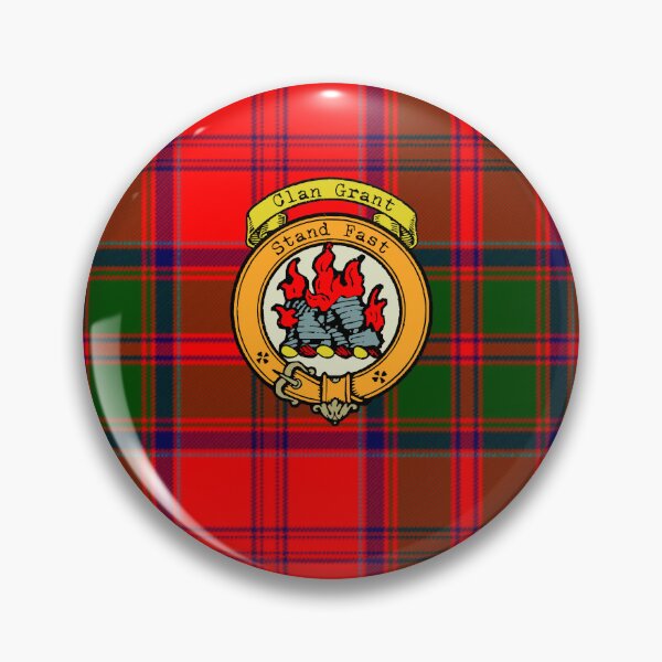 Item preview, Grant Scottish Tartan and Crest designed and sold by BagTown Clans.