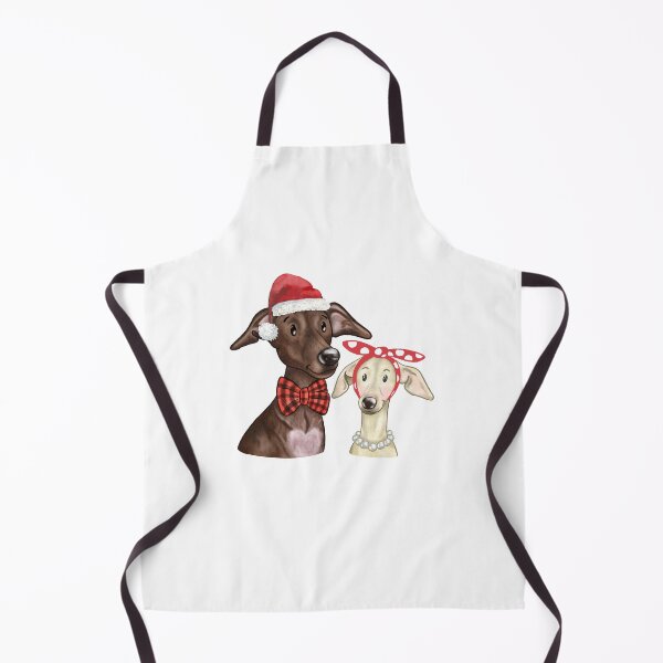 Item preview, Italian Greyhound Whippet Christmas Dog Illustration Lucas Perla designed and sold by LucasandPerla.