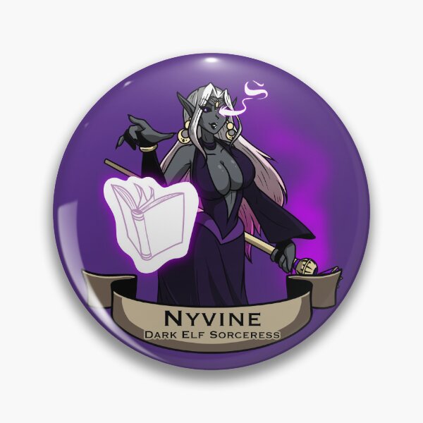 Item preview, Nyvine: Dark Elf Sorceress designed and sold by Captaintaco2345.