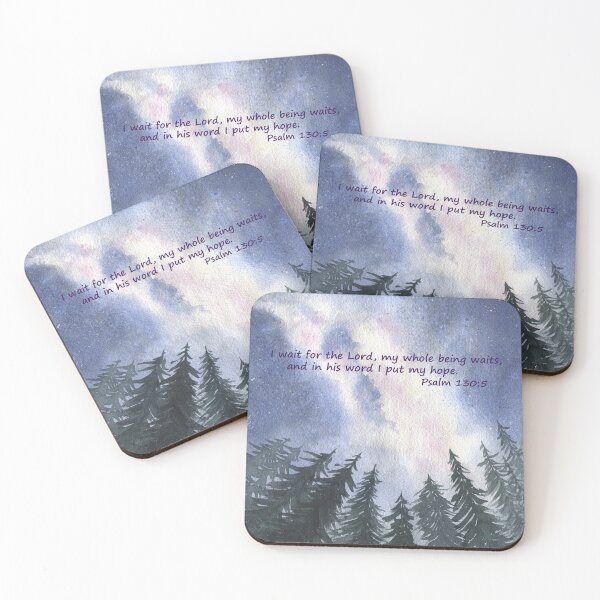 Item preview, Hope- Psalm 130:5 designed and sold by Diane Hall Watercolors.