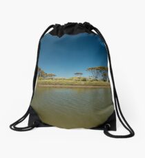 Onkaparinga River, South Australia Drawstring Bag
