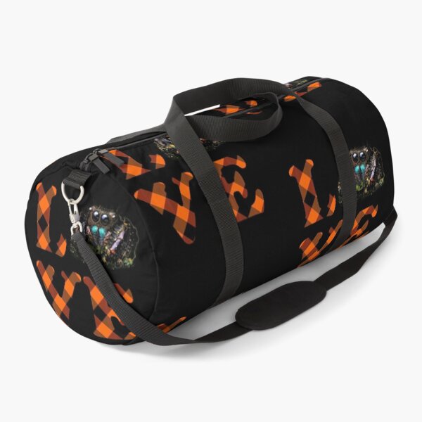 Item preview,  Orange Plaid Jumping Spider Love designed and sold by Zurickdesigns.