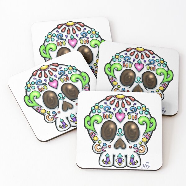 Item preview, sugar skull designed and sold by moikzesGW.
