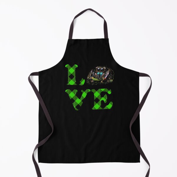 Item preview, Green Plaid Jumping Spider Love designed and sold by Zurickdesigns.