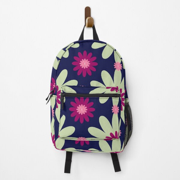 Item preview, Abstract Green and Pink Flowers Pattern designed and sold by silviaol.