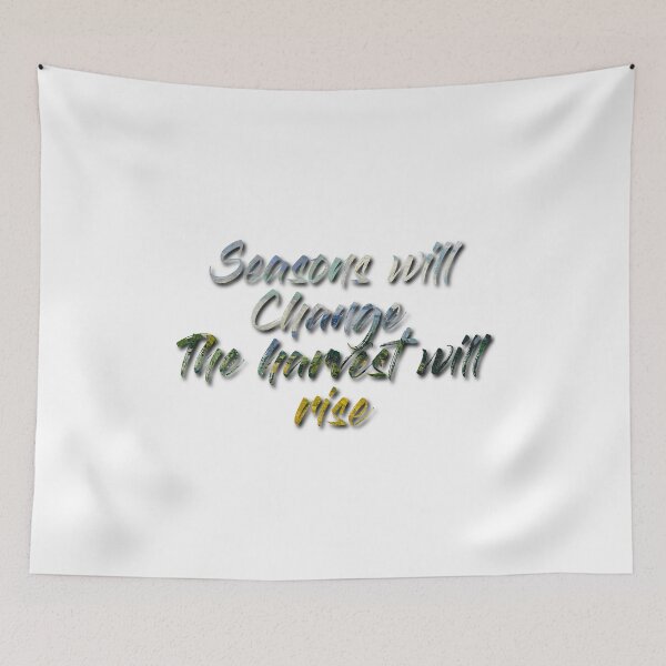 Item preview, Seasons will Change, the Harvest will Rise Starry Night designed and sold by Gracie-Sings.