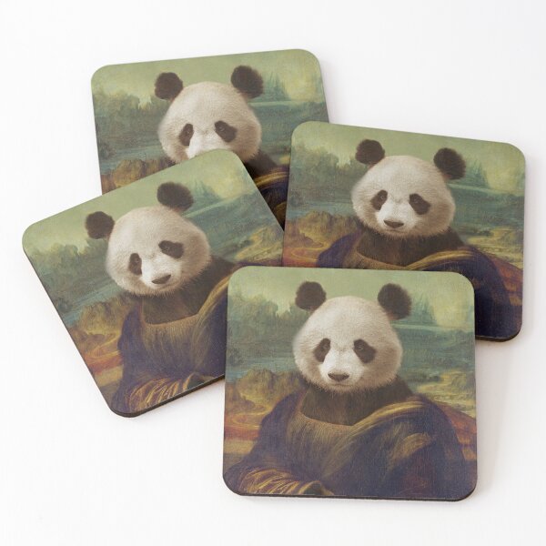 Item preview, Mona Lisa Panda designed and sold by Furry And  Purry.