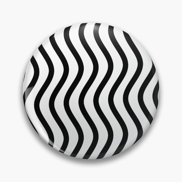 Item preview, Black and White Abstract Wavy Lines designed and sold by JuneJournal.