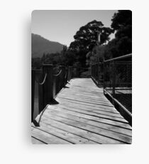 Wooden Jetty Canvas Print