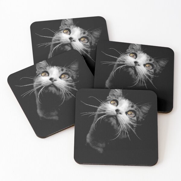 Item preview, kitty cat looking at sunset funny cat designed and sold by hadlamcom.
