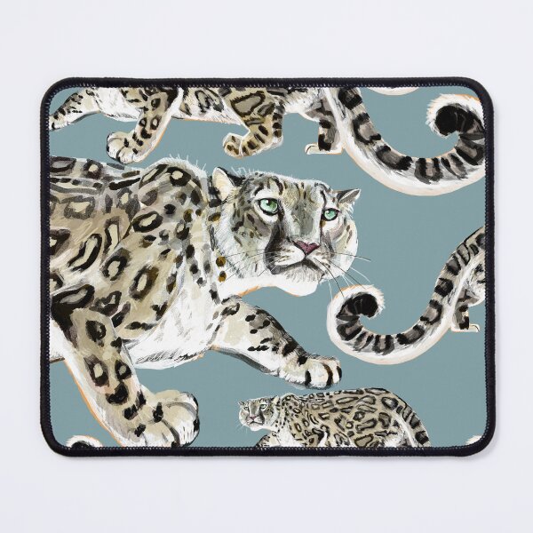 Item preview, Snow Leopard in Blue #1 designed and sold by belettelepink.