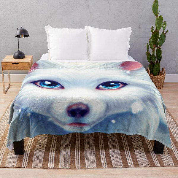 Item preview, Cutedom - White Fox In The Snow designed and sold by RaynbowCute.