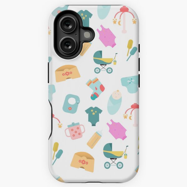 Item preview, Pattern of baby goods icons. Children flat icons. With the new baby! designed and sold by HelgaScand.
