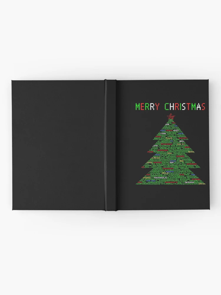 Thumbnail 2 of 3, Journal, Christmas tree code, javascript code christmas. designed and sold by T-Look.