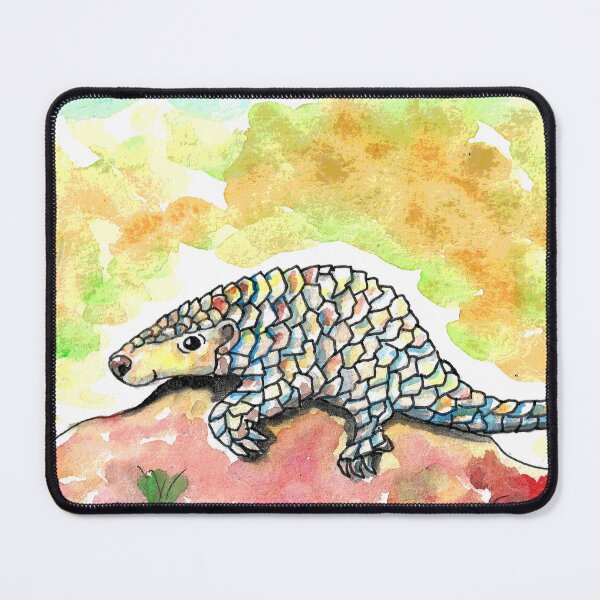 Item preview, Cute Pangolin Painting designed and sold by Art by Kirsten Sneath.