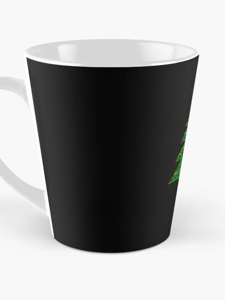 Thumbnail 3 of 4, Coffee Mug, Christmas tree code, javascript code designed and sold by T-Look.