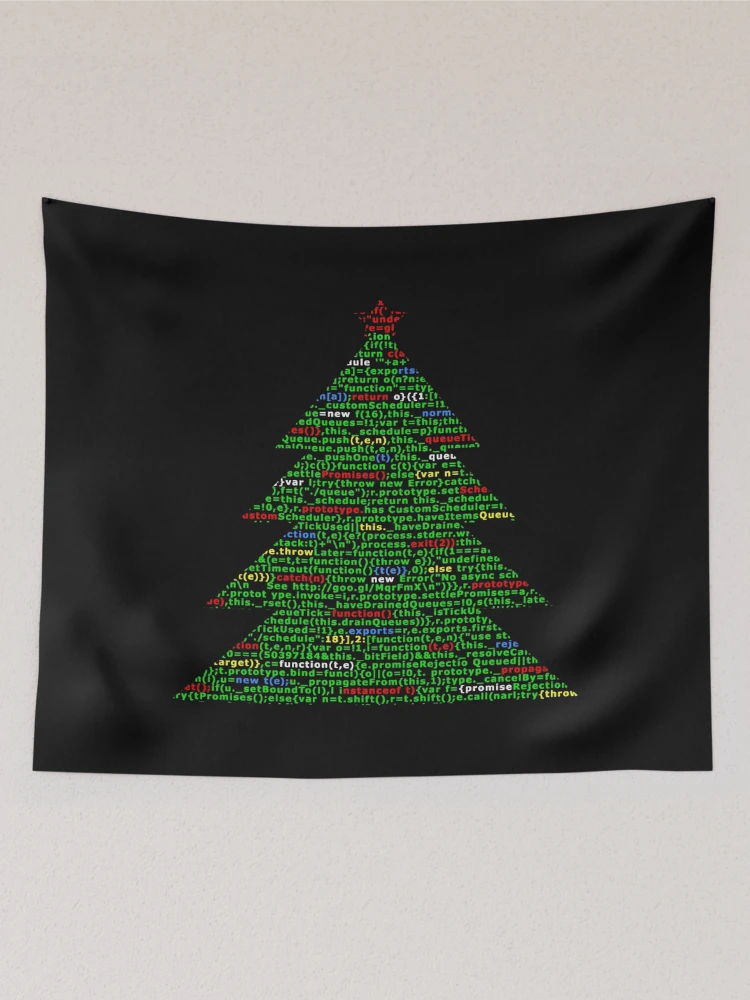 Thumbnail 2 of 3, Tapestry, Christmas tree code, javascript code designed and sold by T-Look.