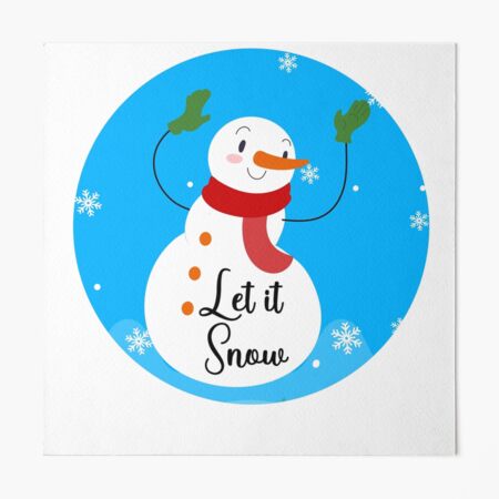 Snowman Christmas - Do You Want To Build a Snowman Poster for Sale by  Julianadieyi