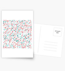 Rainy Day Pattern Postcards