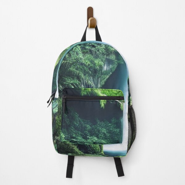 Item preview, Waterfall in forest designed and sold by dwhowe.