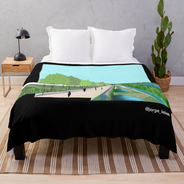 Item preview, the landscape corridor in wetland urban design ecopop art designed and sold by jorgelebeau.