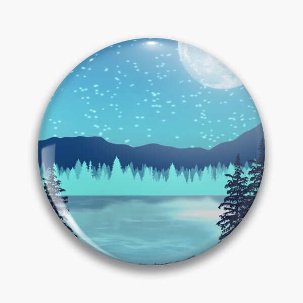 Item preview, bluemoon designed and sold by LookingUpStudio.