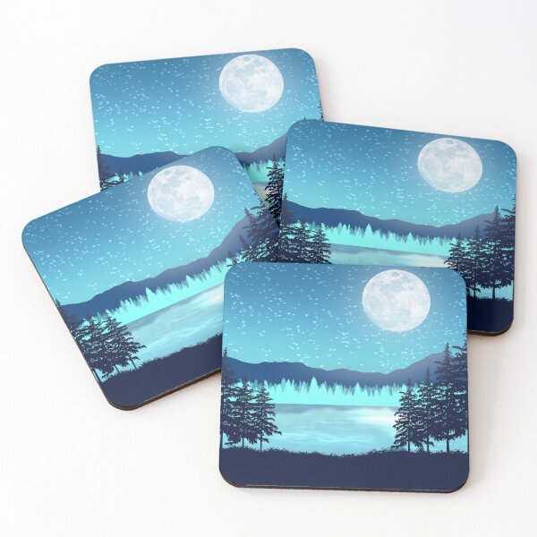 Item preview, bluemoon designed and sold by LookingUpStudio.