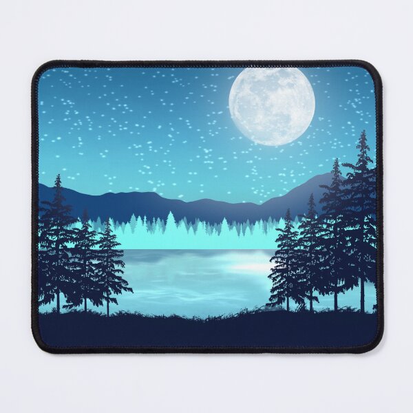Item preview, bluemoon designed and sold by LookingUpStudio.