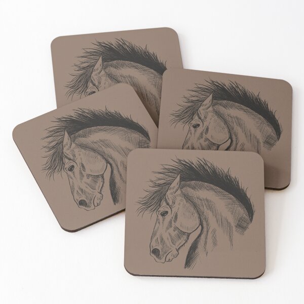 Item preview, Horse head designed and sold by artylay.