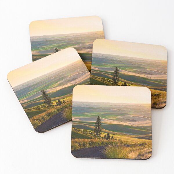 Item preview, Country Road Into the Palouse Hills, Kamiak Butte, Washington designed and sold by Alison Meyer Photography.