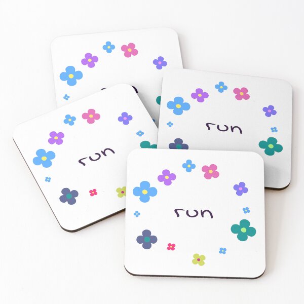Item preview, Simple Flowers run designed and sold by kotastrophe.