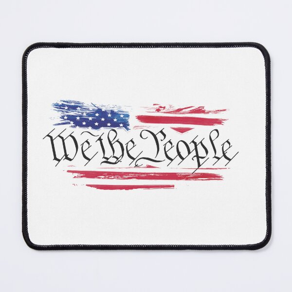 Item preview, We The People/American Flag designed and sold by burlybot.