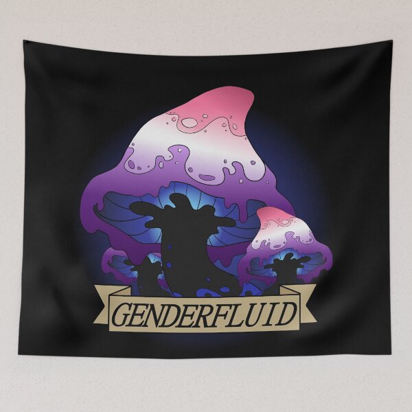 Item preview, Genderfluid Mushroom 1 designed and sold by XPLUSHMONSTERX.