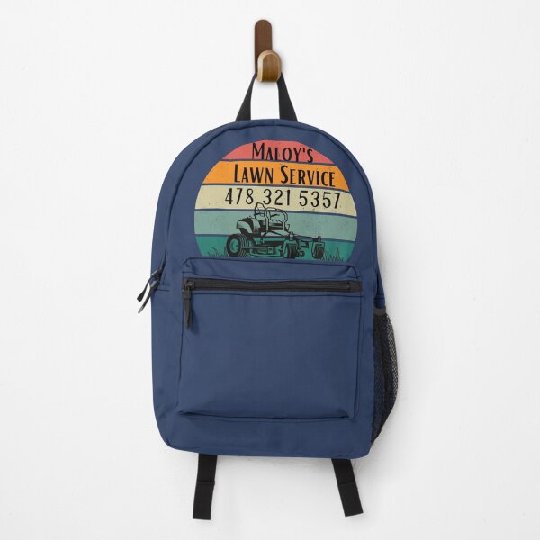 Item preview, Maloy's Lawn Service Lawn Revival Enjoy Your Lawn Again Retro Sunset designed and sold by tranquilbeach.