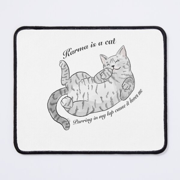 Item preview, Karma is a Cat designed and sold by Savanna Finley.