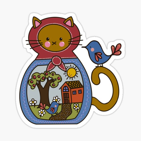 Nesting Doll 4 Sticker