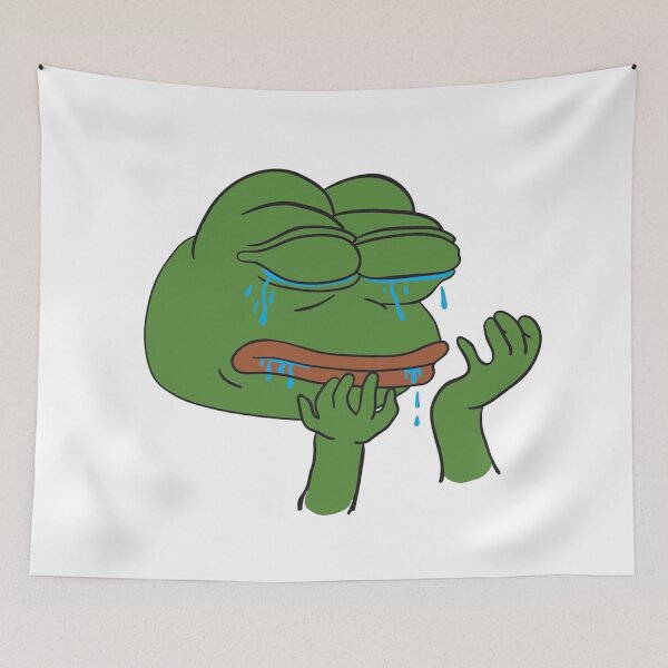 Item preview, Crying Pepe designed and sold by SpaceBabe.