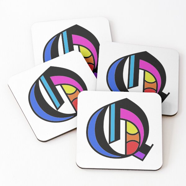 Item preview, Colorized letter Q Initial  designed and sold by RemieJames.