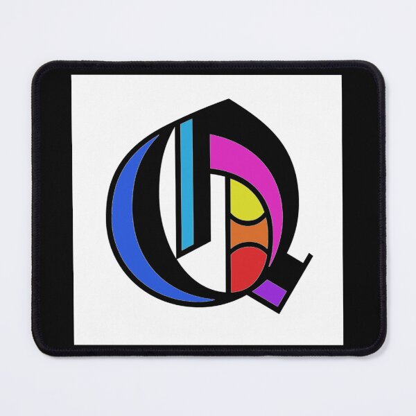 Item preview, Colorized letter Q Initial  designed and sold by RemieJames.