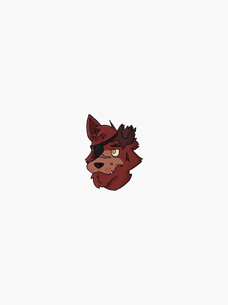 Withered foxy five nights at freddys 2 Sticker for Sale by teraMerchShop