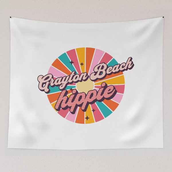 Item preview, Grayton Beach Hippie - State Park - Christmas Gift Idea for Young and Old Hippies  designed and sold by AlanPhotoArt.