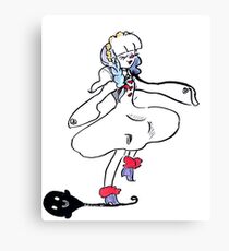 Ghostly Skip Canvas Print