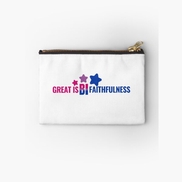 Item preview, Great is Bi Faithfulness designed and sold by holyqueerit.