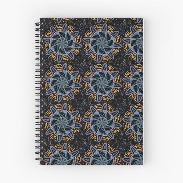 Item preview, Atomic Mandala Galaxy Endless Pattern Illustration  designed and sold by quirkycounselor.