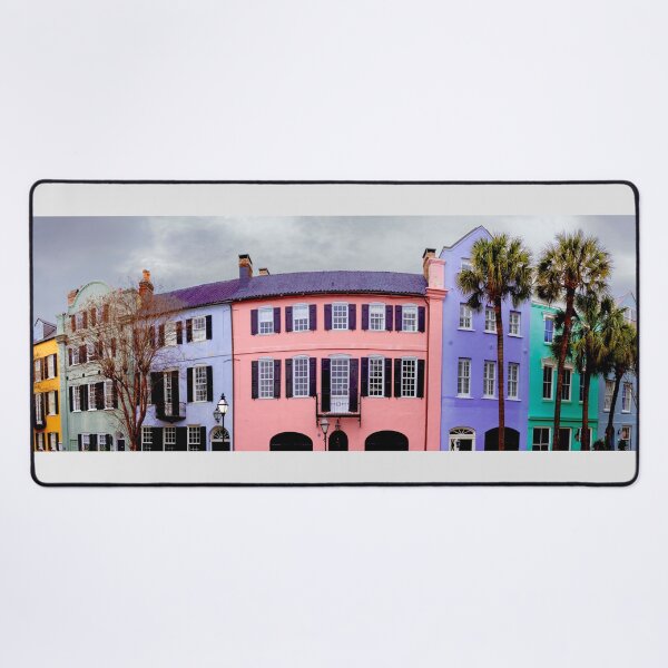 Item preview, Charleston Rainbow Row Panorama designed and sold by nbrandsberg.