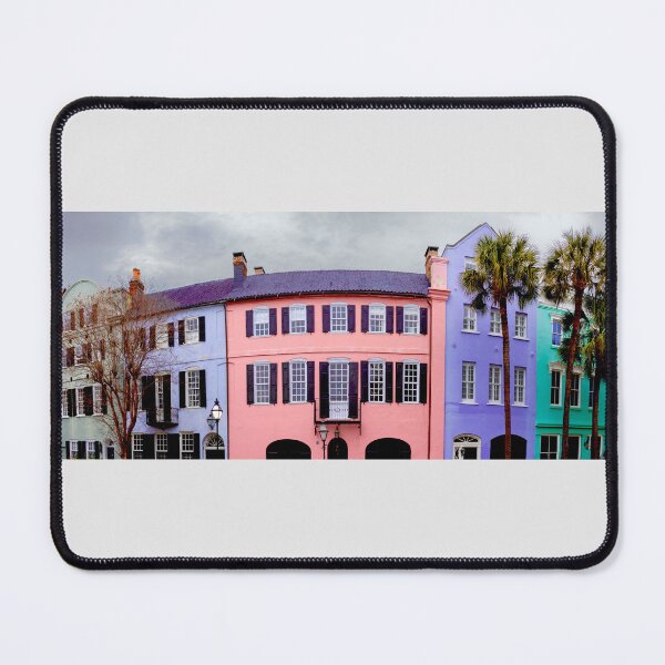 Item preview, Charleston Rainbow Row Panorama designed and sold by nbrandsberg.