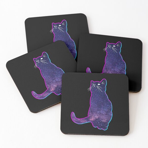 Item preview, Ruby Galaxy Cat designed and sold by turnerstokens.